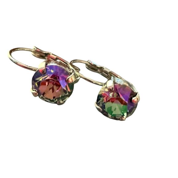 Sabika LIKE Silver Tone Dangle Earrings - Picture 1 of 8